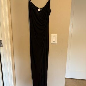 Forever 21 Black Slip Dress Spaghetti Strap Cocktail
